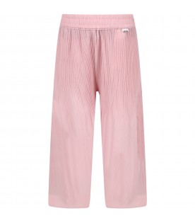 Pink trousers for girl