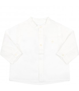 White shirt for baby boy