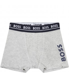 Multicolor set for boy with logos