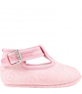 Pink shoes for baby girl