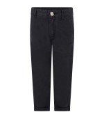 Woolrich Kids Blue trouser for boy with logo