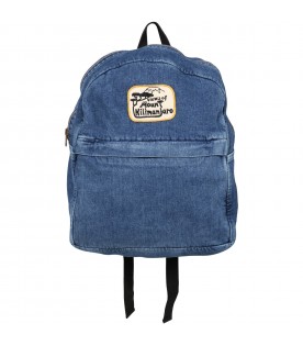 Blue backpack for kids