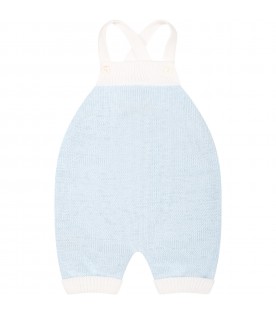 Light-blue dungarees for baby boy