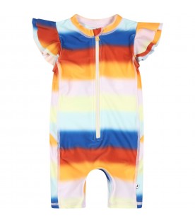Multicolor swimsuit for babykids