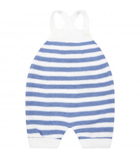 Multicolor dungarees for baby boy