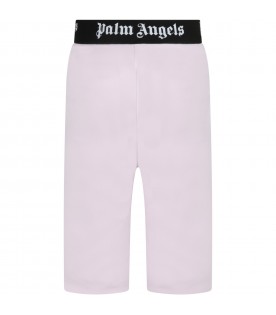 Lilac short for girl with logos