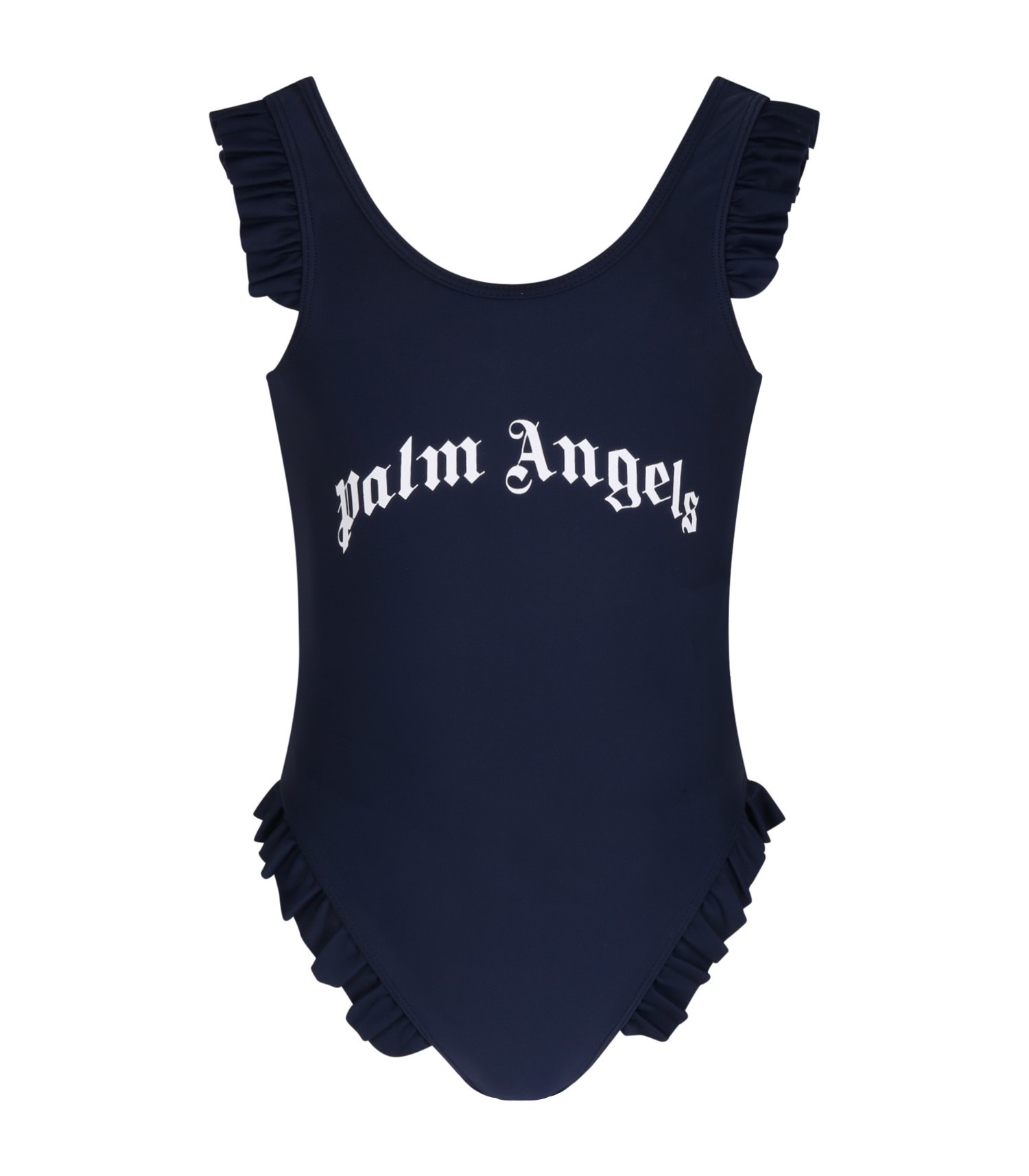 Palm Angels Blue swimsuit for girl