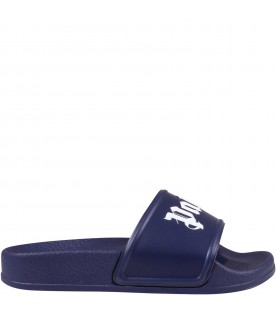 Blue sandals for kids