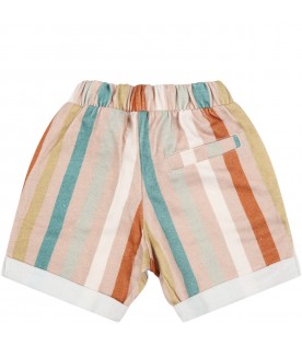 Multicolor shorts for baby girl