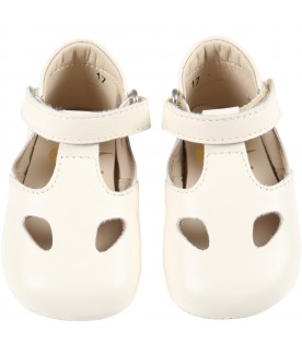 Ivory shoes for baby kids