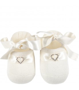 Ivory set for baby girl