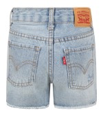Levi's Kids Light-blue shorts for girl with patch logo