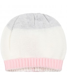 Multicolor hat for baby girl