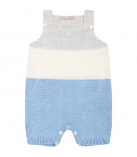 Multicolor overalls for baby boy