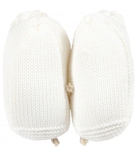 Ivory baby-bootee for baby kids