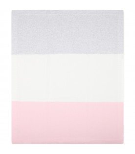 Multicolor blanket for baby girl