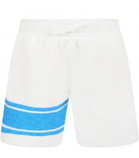 White short for kids with logo