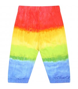 Multicolor sweatpants for baby kids