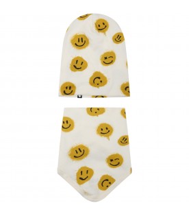 Ivory set for baby kids with smileys