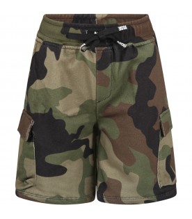 Camouflage short for boy