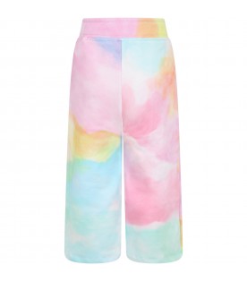 Pantalone multicolor per bambina
