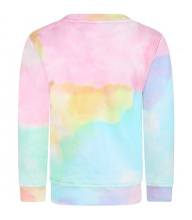 Multicolor sweatshirt for girl