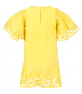 Yellow dress for girl