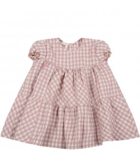 Multicolor dress for baby girl