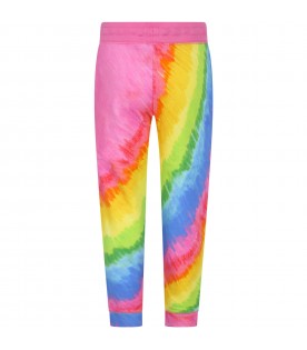 Multicolor sweatpants for girl