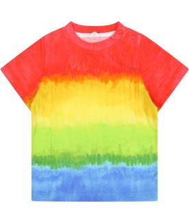 Multicolor t-shirt for baby girl