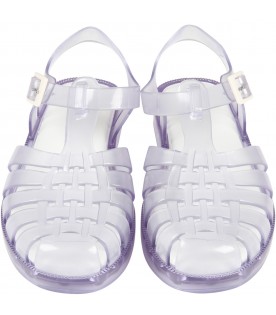 Glass sandals for kids