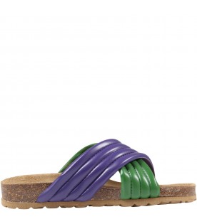 Multicolor sandals for kids