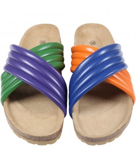 Multicolor sandals for kids
