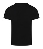 Balmain Kids Black t-shirt for kids with logo