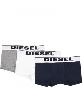 Multicolor set for boy with logo
