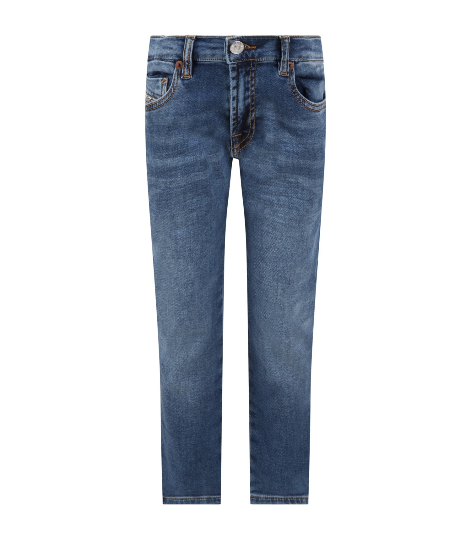 Diesel Blue jeans for boy with loged patch