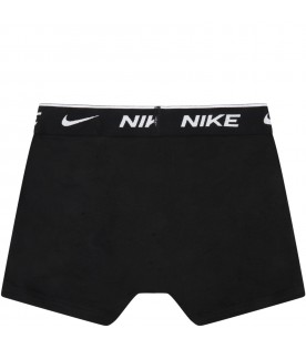 Black set  for boy with logos