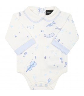 Multicolor set for baby boy with cat