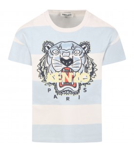 Multicolor t-shirt for boy with tiger