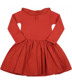 Red dress for baby girl