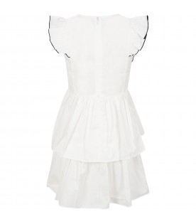 White dress for girl