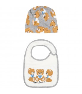 Multicolor set for baby kids with teddy bears