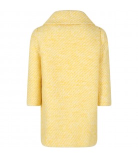 Yellow coat for girl