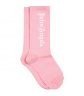 Pink socks for kids