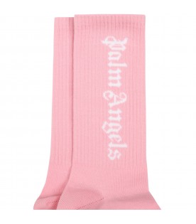 Pink socks for kids