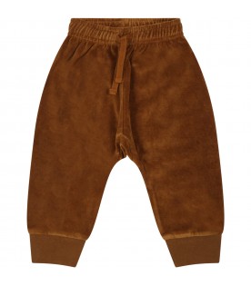 Brown sweatpants for baby kids