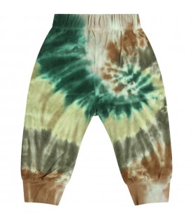 Multicolor sweatpants for baby kids