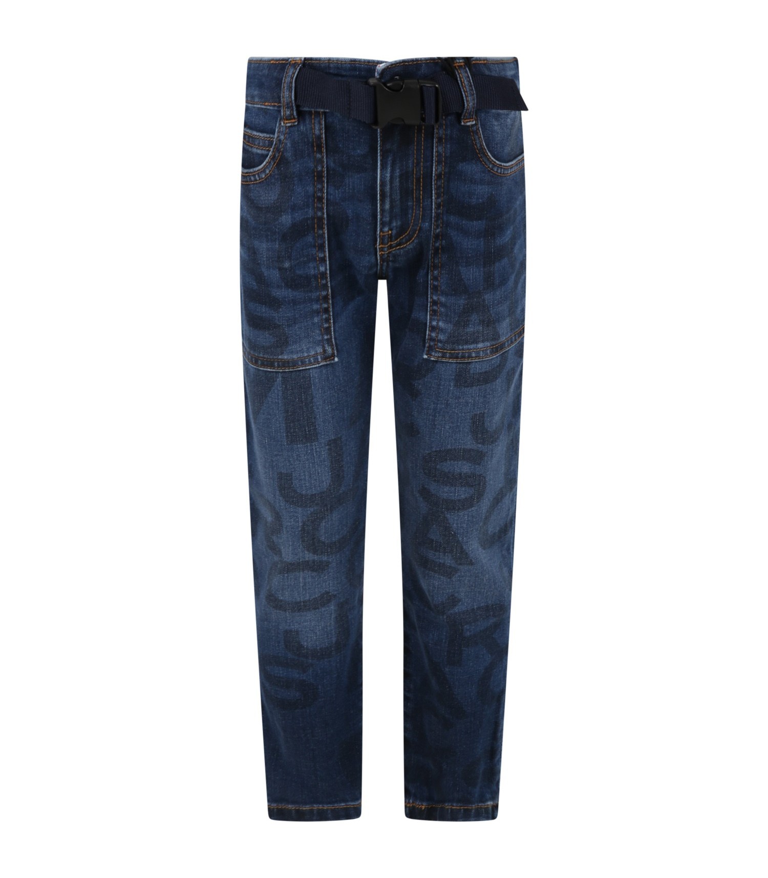 The Marc Jacobs Blue jeans for boy with logo