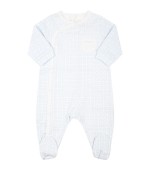 Givenchy Kids White babygrow for baby girl with iconic G