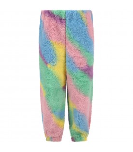 Multicolor trousers for girl